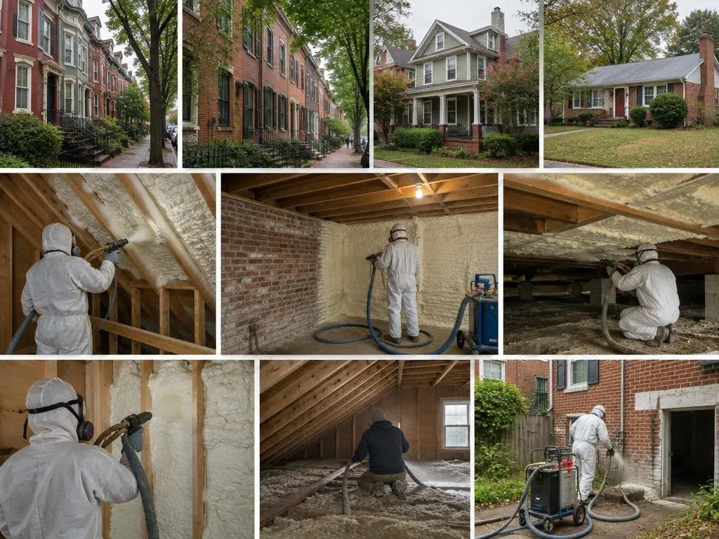 Spray Foam Insulation in Washington, DC